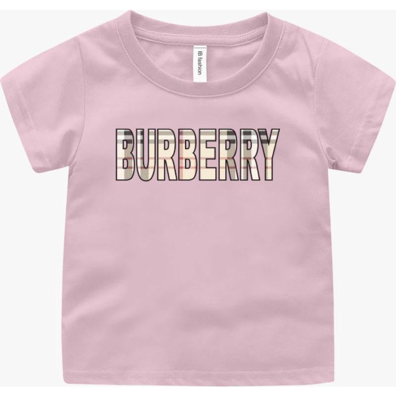 Baju Kaos Anak Burbersy 2 nd Kaos Anak Laki Laki &amp; Perempuan T shirt ank Anak Baju oblong Anak Terbaru