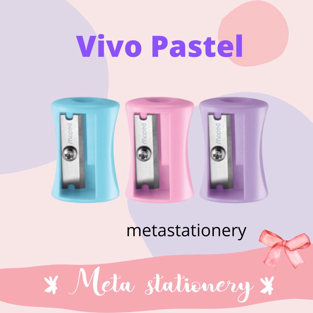 

Serutan / Rautan / Sharpener 1 Hole Pastel Maped