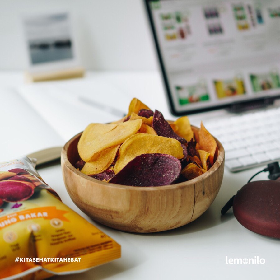 LEMONILO CHIMI KERIPIK UBI TEMPE | SNACK CEMILAN DIET SEHAT