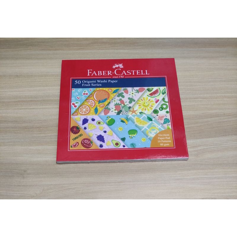 

Origami /kertas lipat faber castel fruit series