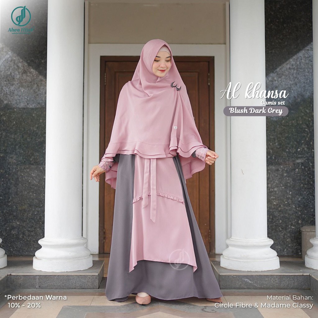 GAMIS AL-KHANSA BY ALWA HIJAB TERBARU 2021