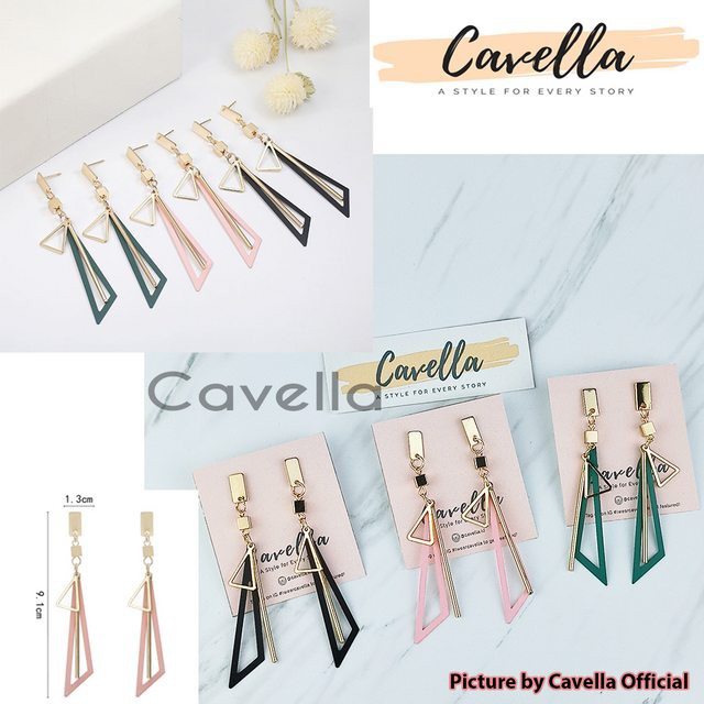 Premium Earring Anting by Cavella - Model : Aime ER004