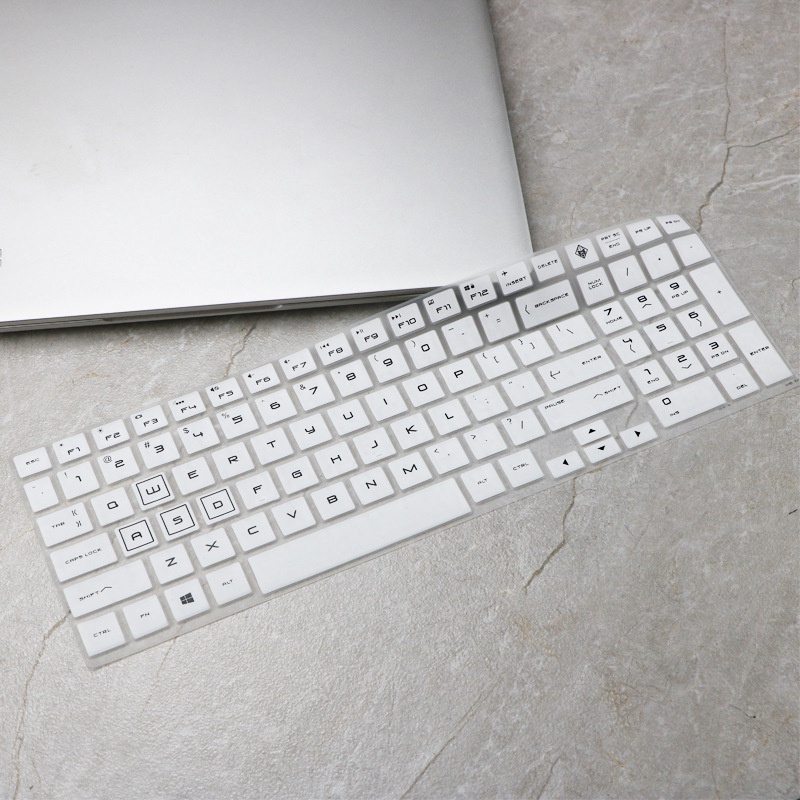 For 15.6inch HP 15-dc1061TX I5-9300H Soft Ultra-thin Silicone Laptop Keyboard Cover Protector