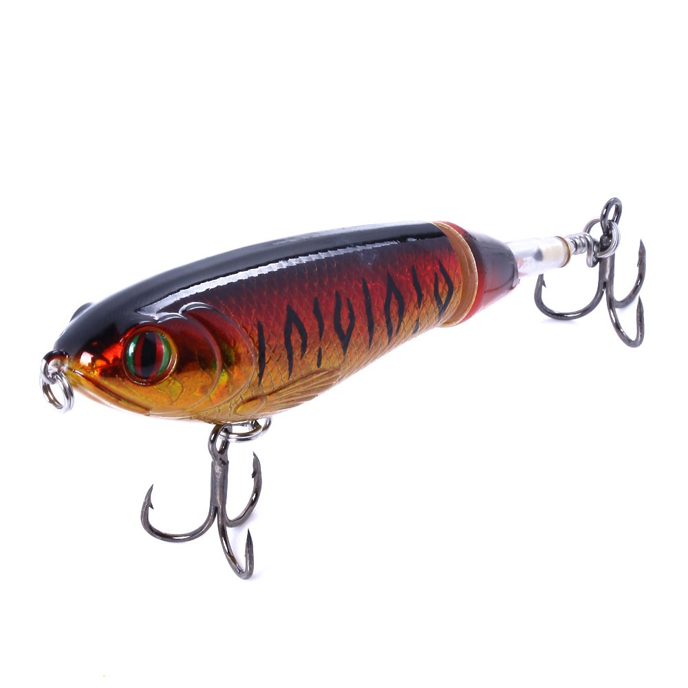 HENGJIA New 1pcs 9cm/17g Rotating Pencil Umpan Pancing Swimbait Ikan Fishing Lure Bait Kail Tackle