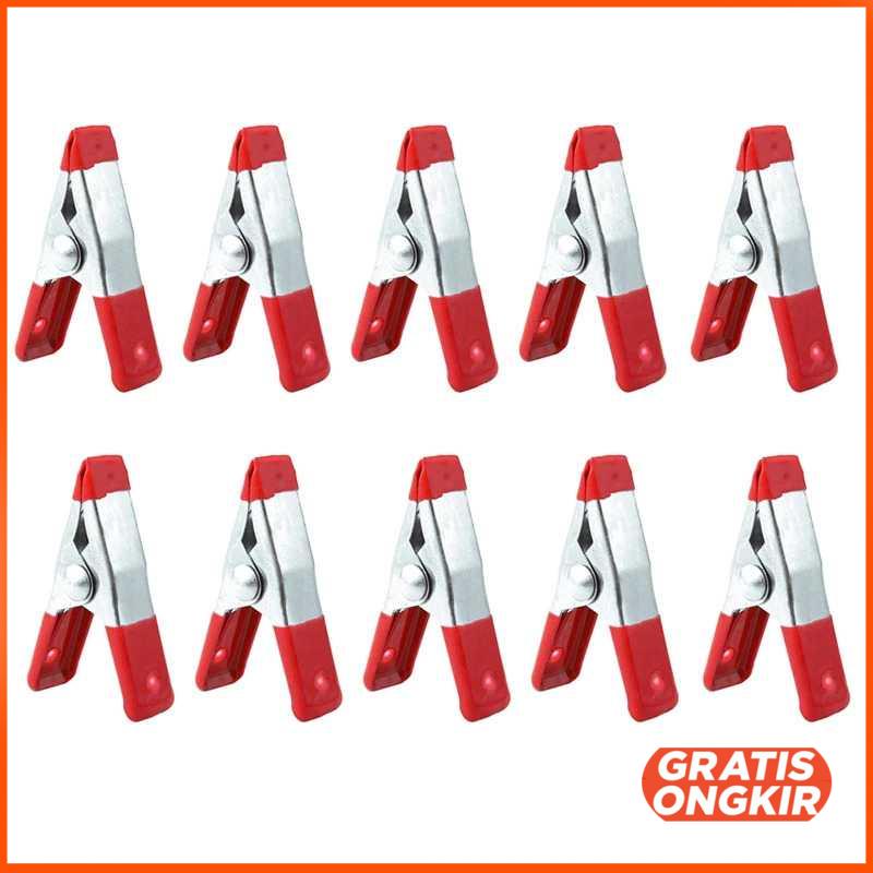 Klip Jepit Foto Craft Spring Clamp 2 Inch 10 PCS - PB-A07