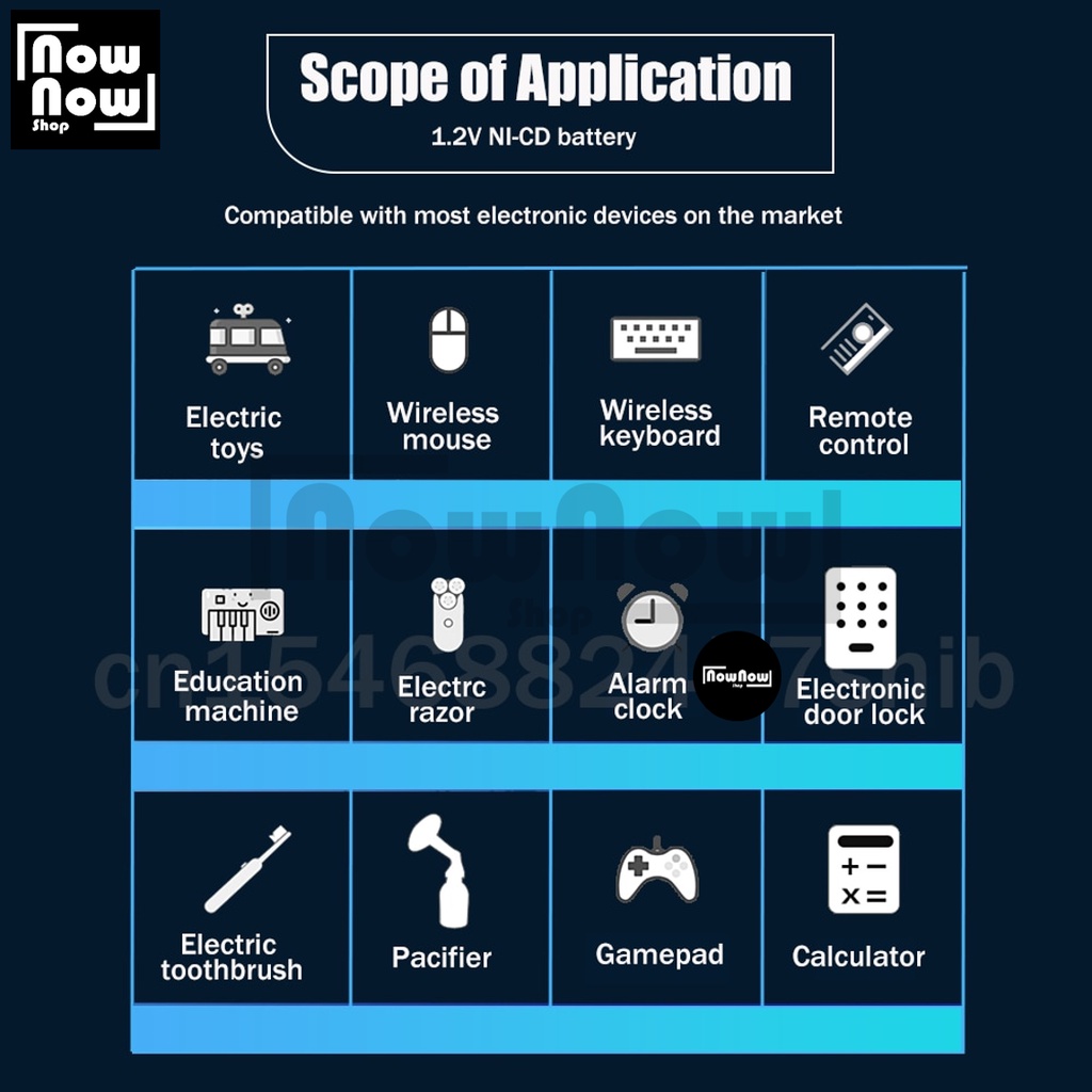 Baterai Rechargeable Isi Ulang AA / A2 1.2V 700Mah Ni-Cd Battery Batre Cas Universal Serbaguna Nickel-Cadmium Alat Elektronik Jam Alarm Mainan Anak XBox Mouse Lampu Remote TV AC Kamera Digital Telepon Wireless Radio DVD Portabel Alat Medis