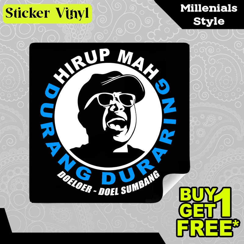 

Stiker Sticker Doeloer Doel Sumbang Hirup Mah Durang Duraring Kalimat Motivasi Sunda Aesthetic Bahan Vinyl Satuan Anti Air