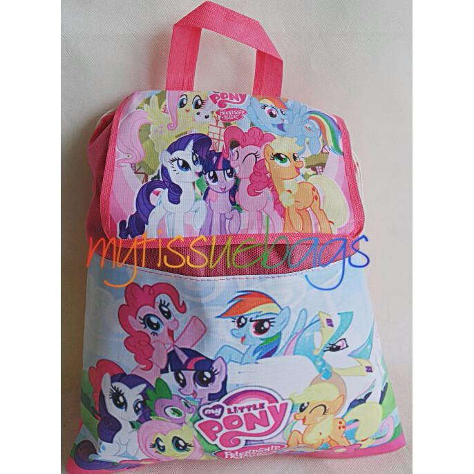 

souvenir ulang tahun, ransel little pony
