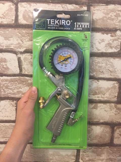 Isian Angin 3 Fungsi Tire Pressure Gauge 3 in 1 / Inflator Tekiro