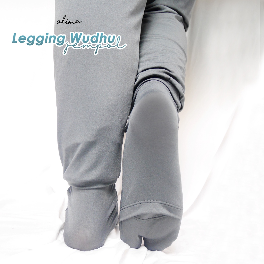 Legging Wudhu Jumbo Celamis Jempol Wanita Dewasa Bahan Spandek By Alima Indonesia