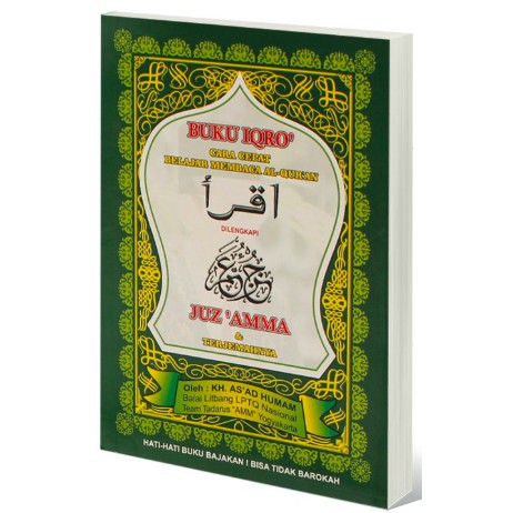 Buku IQRO Bendel Besar Plus Juz Amma HVS - Buku Iqra - Buku Anak (AMM)