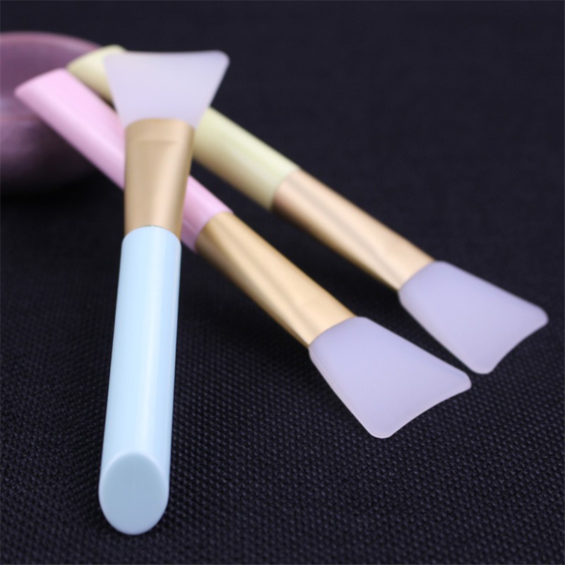 KUAS MAKE UP SILICONE PINK BRUSH MAKE UP KUAS SILIKON KUAS MASKER PER PCS/SATUAN