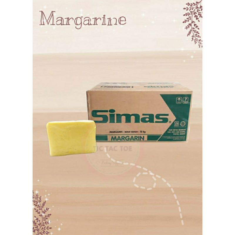 Margarine repack 500gr, simas margarine 500gr, mentega, simas