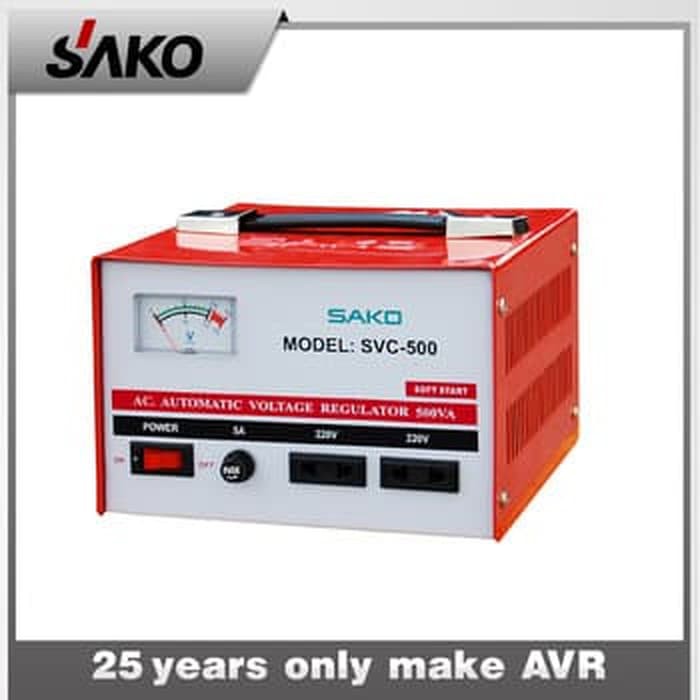 STABIL SAKO / AUTOMATIC VOLTAGE STABILIZER SAKO SVC-500VA