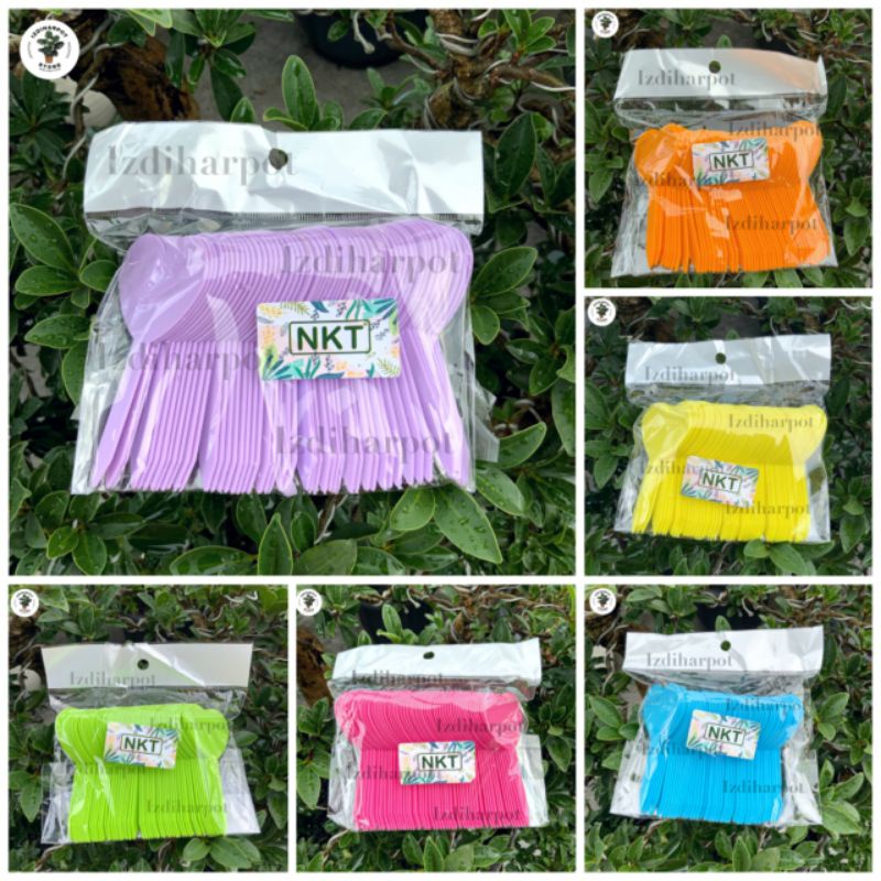 label tag TANCAP HATI tanaman nkt warna warni name tag - PACK ISI 50 PCS LABEL HATI