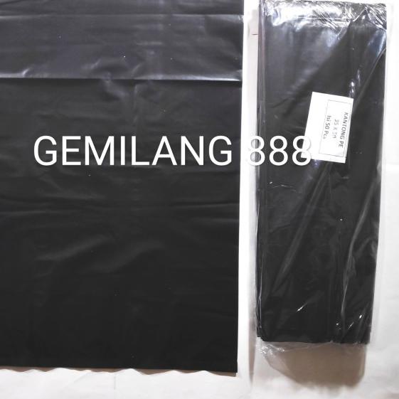 

✬ HD packing Hitam uk 35x50, Plastik packing, plastik sampah kecil ◊