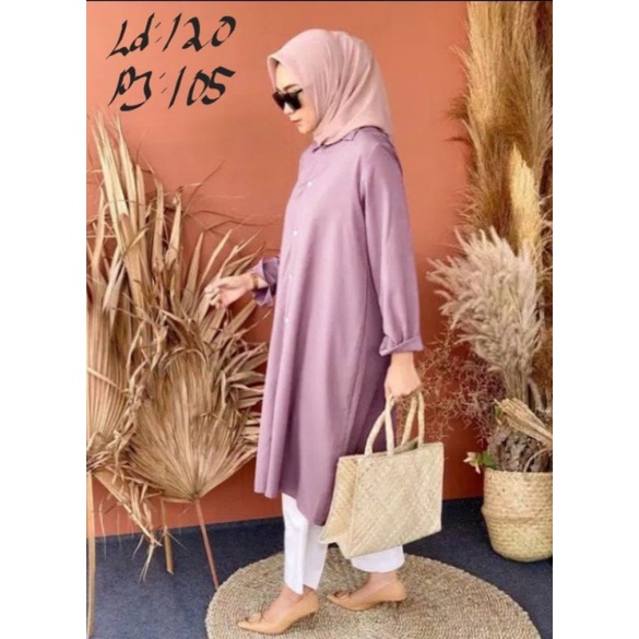 TUNIK JUMBO/TUNIK QILA/TUNIK HIJAB/TUNIK WANITA/TUNIK MUSLIM/BOG SIZE/LD120/JUMBO SIZE/BUSUI/BUMIL