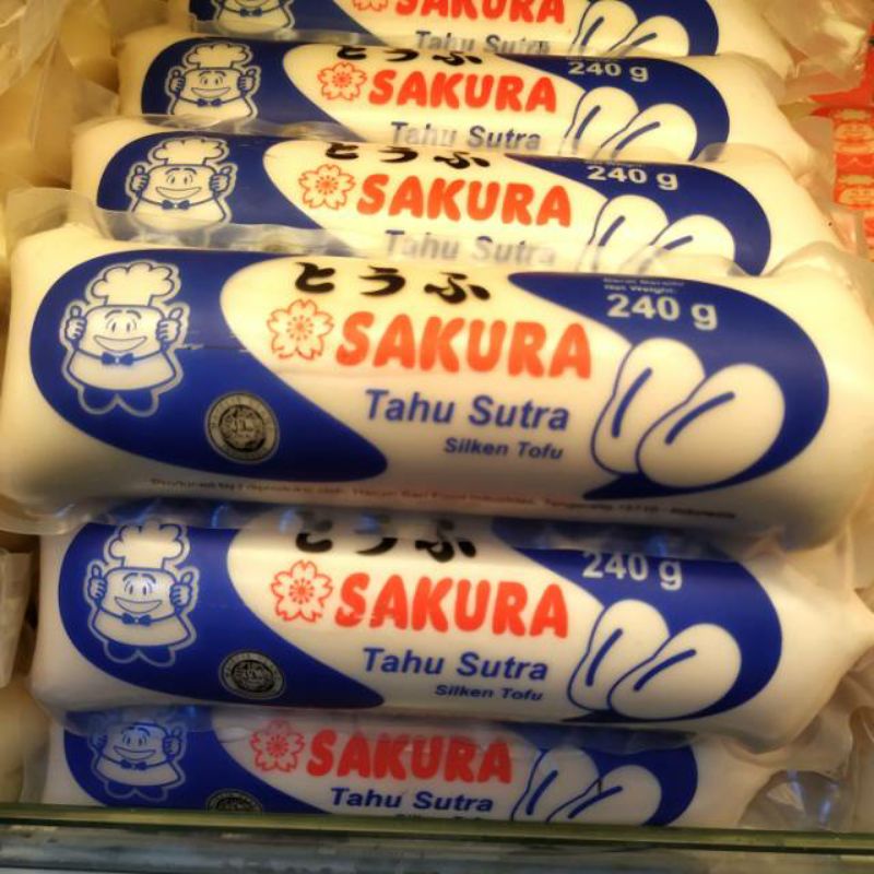 

Sakura Tahu Sutra Lembut Siliken Tofu 240 gram