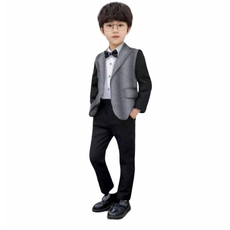 Stelan Jas Anak Celana Panjang Anak Usia 3/  Setelan Jas Anak Size 3, 4, 5 Tahun Baju Pesta Ultah An