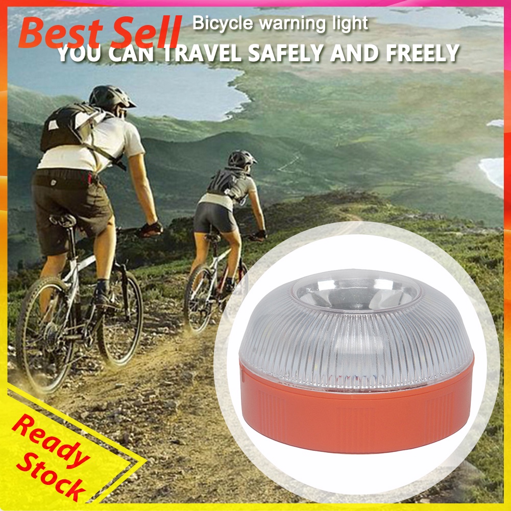 V16 LED Strobe Car Beacon Light Rechargeable Bike Magnetic Induction Lamp