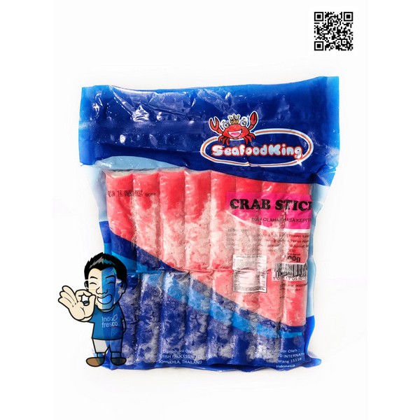 

Seafood King Thai Crab Stick- Olahan Ikan Rasa Kepiting 500 g