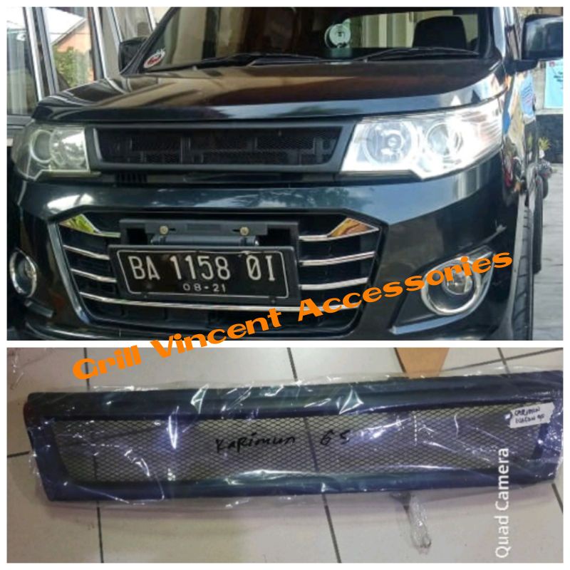 grill karimun wagon r tipe GS model jaring sporty