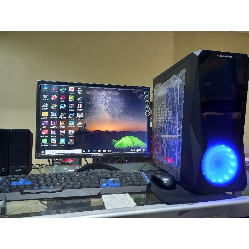 PC intel Core i5 ssd120Gb + Led 19 wide