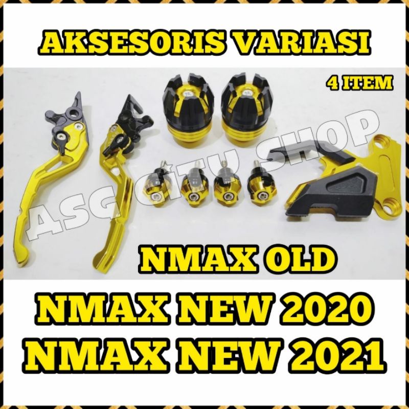 PAKET AKSESORIS VARIASI NMAX 4 ITEM