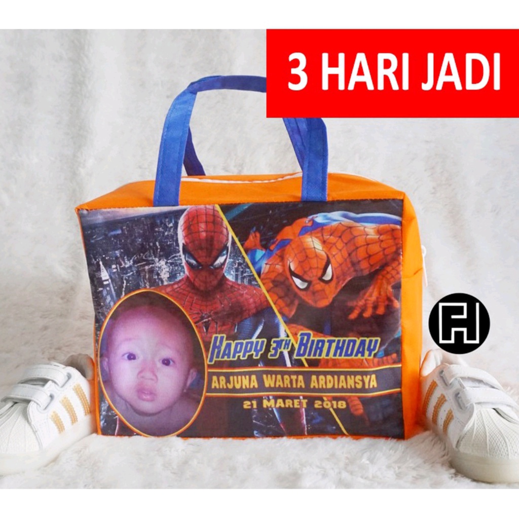 

Tas Ultah Anak / Tas Goodiebag Halus / Pembuatan Cepat Super Awet