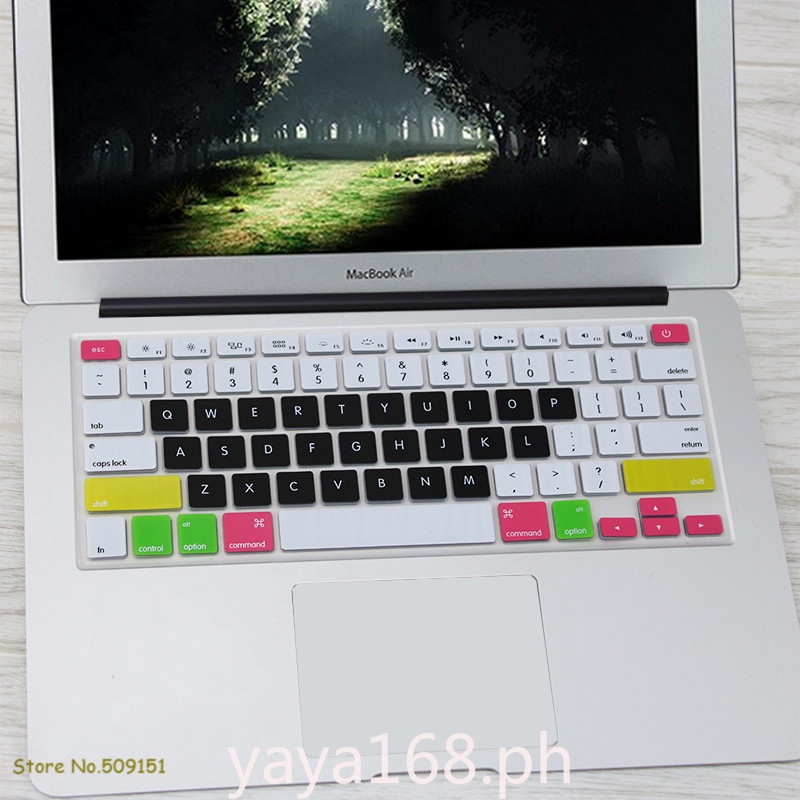 Skin Pelindung Keyboard Bahasa Inggris Untuk Apple Mac MacBook Pro 13 15 17 Air Retina13 A1466 A1369 A1502 A1278 A1398