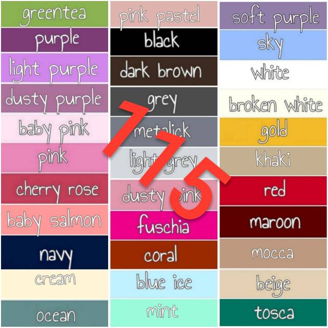 Segiempat Wolfis 115x115cm / Wolfis Square / Jilbab wolfis / Segiempat polos