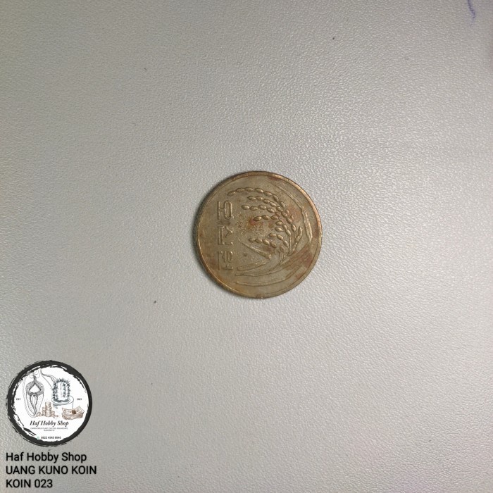 Koin Kuno 50 Won Korea Tahun 1983