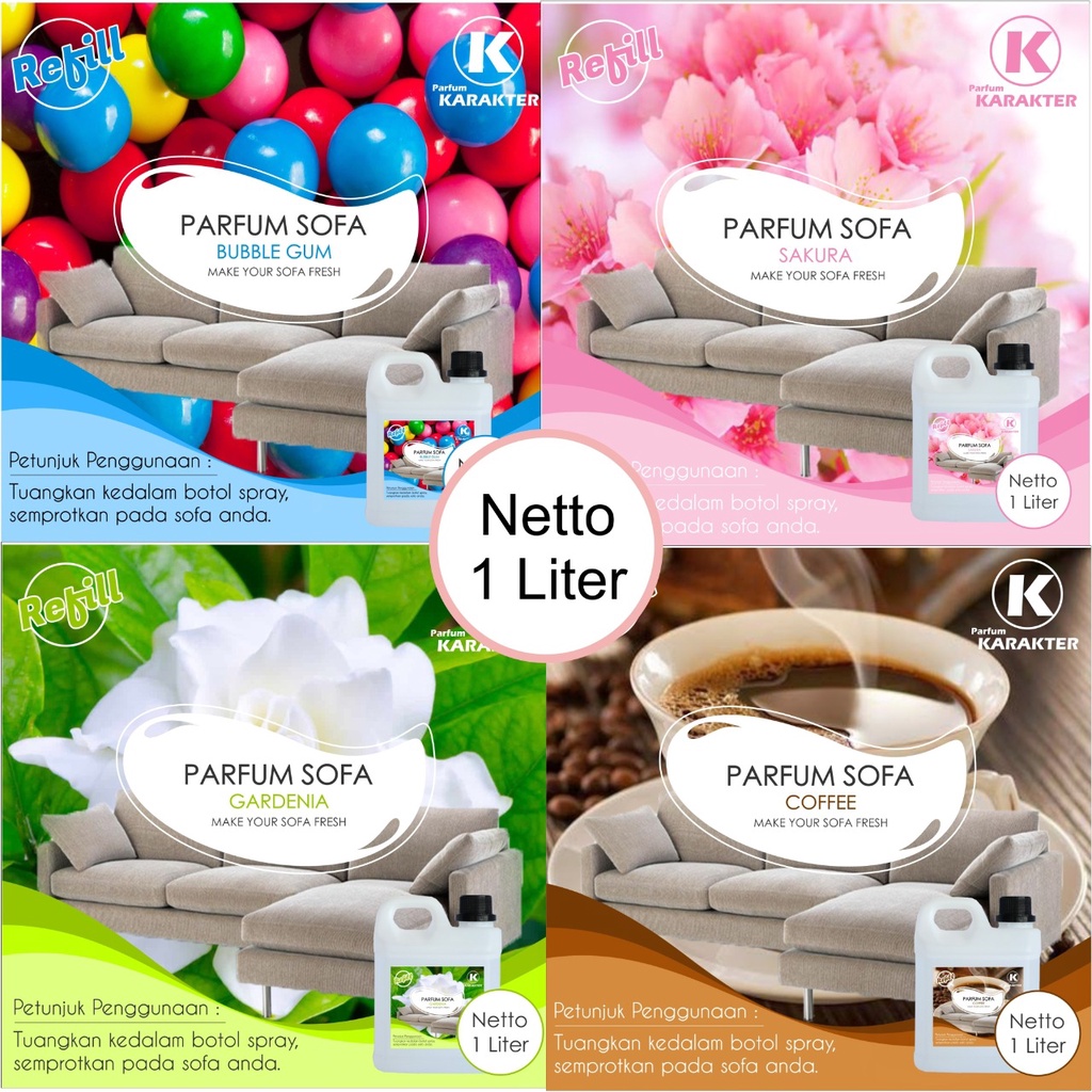 Parfum Sofa Harum Wangi Tahan Lama | Pewangi Sofa Murah Berkualitas | Ukuran 1 L | Bisa Cod | Terlaris