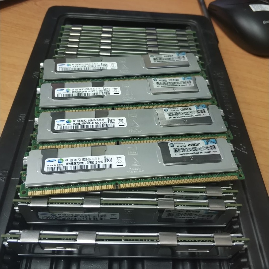 Memory Ram server 16GB 4Rx4 PC3-8500R FOR PC SERVER HP/DELL/IBM/LENOVO KHUSUS PC SERVER