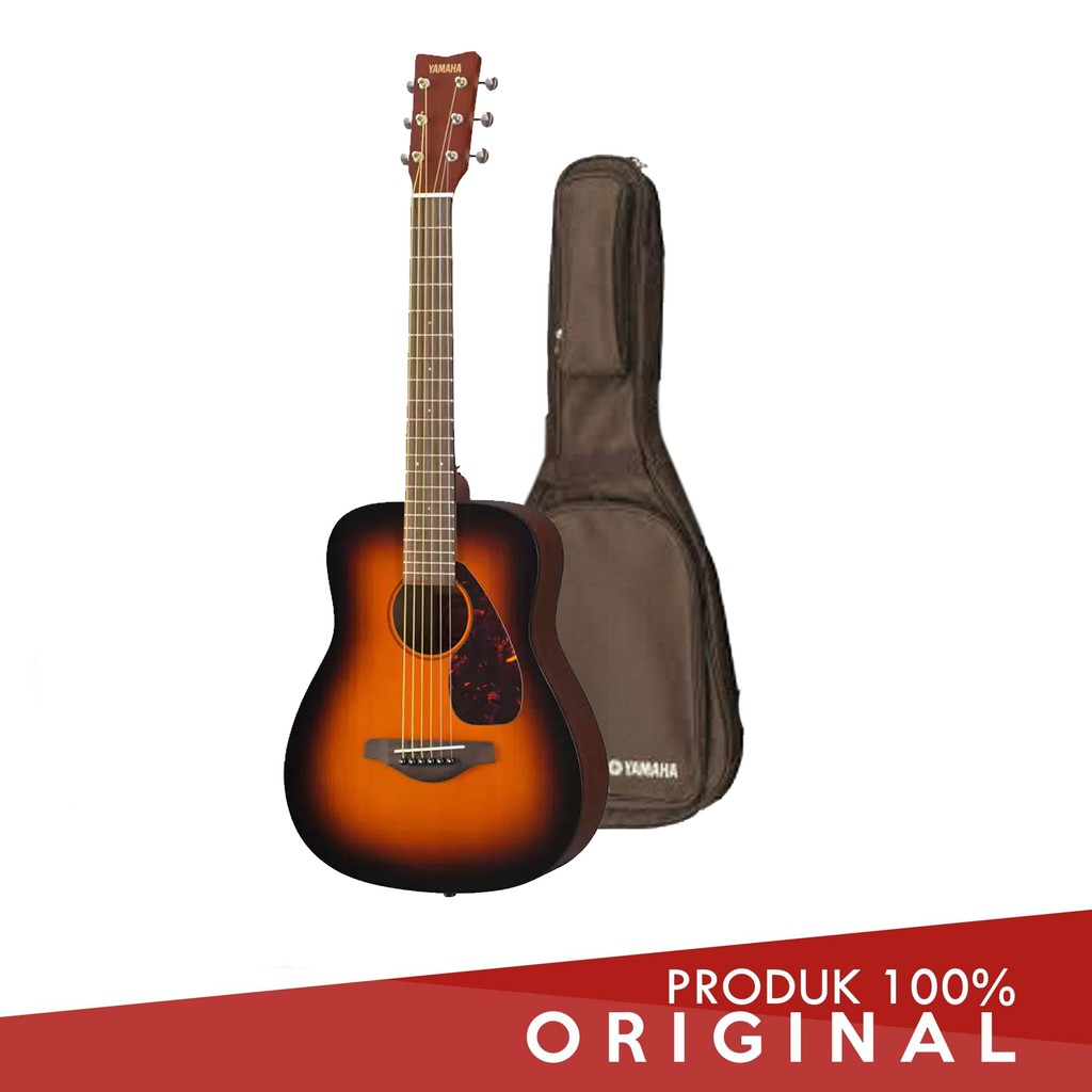 YAMAHA GITAR 3/4 JR 2S TBS (TOBACCO SUN BURST ) + SOFTCASE