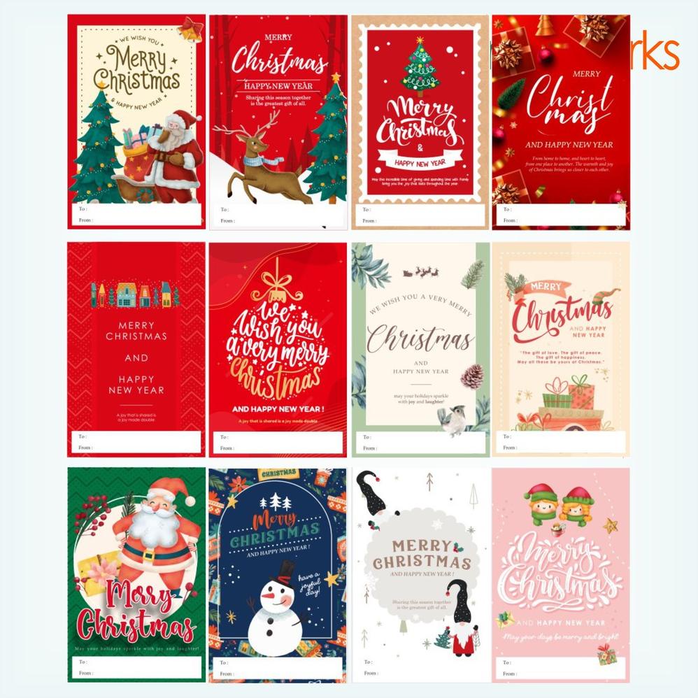 

KARTU PARCEL/HAMPERS NATAL - CHRISTMAS CARD CICIGUDANG