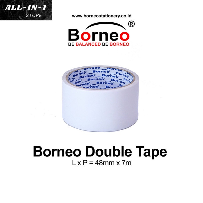 

Borneo Double Tape Panjang 48mm x 7m, Doble Tape Kuat