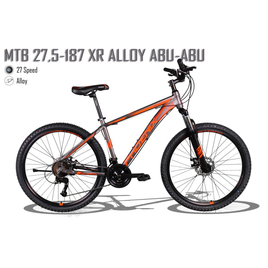 Sepeda  MTB 27.5" Phoenix 187 Xr Alloy