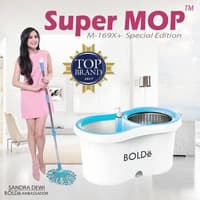 ALAT PEL LANTAI/SUPERMOP BOLDE/ALAT PEL PLUS SABUN & LUBANG DRAINASE/BOLDE PEL LANTAI