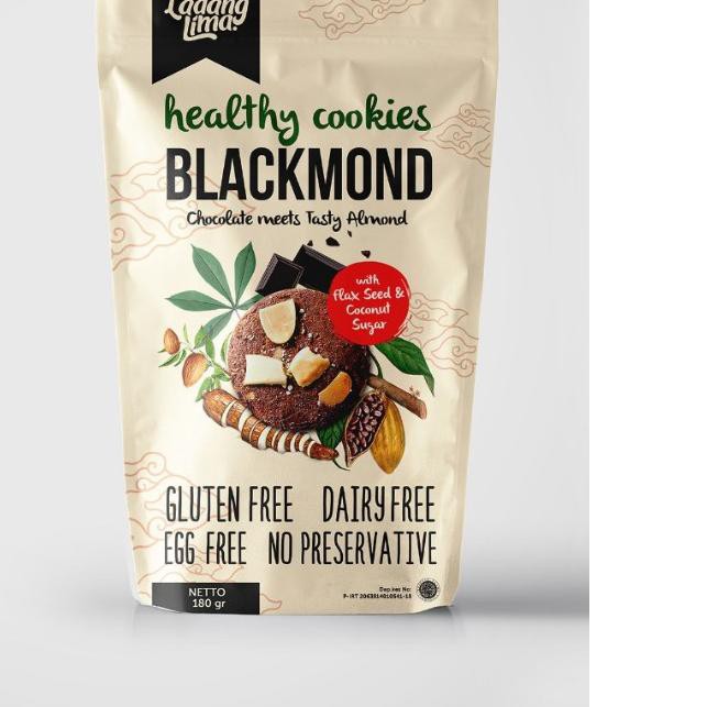 

Jangan Ragu Order Ladang Lima, Gluten Free Blackmond Cookies (180 gr) DFE*