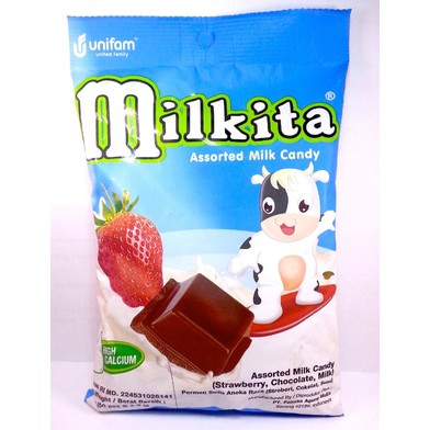 

Permen Milkita Aneka Rasa [1 Pak isi 50pcs]