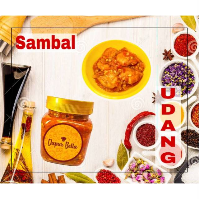 

Sambal udang home made / sambal toples / sambal jakarta