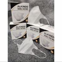 ALKINDO MASKER MEDIS DUCKBILL 3PLY KEMENKES ISI 50PCS FACE MASK ANTI COVID