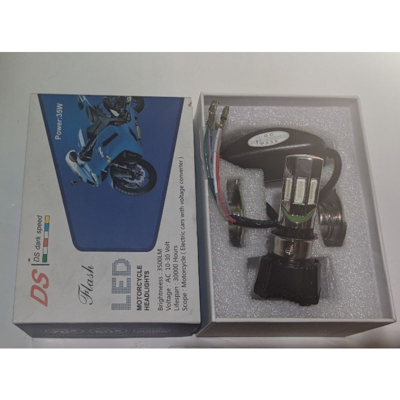 LAMPU LED 6 SISI WARNA BLUE ICE