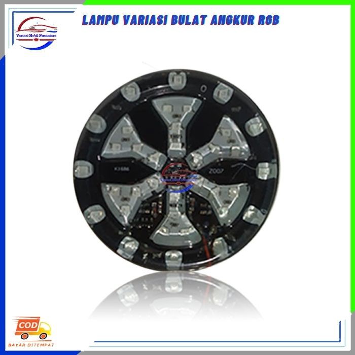 Lampu Variasi Led Bulat Dalam Depan Belakang Kaca Variasi Mobil