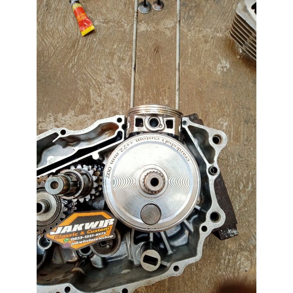 kruk as/bandul xiema custom langkah 72 stang rxz pnp gl MP TIGER