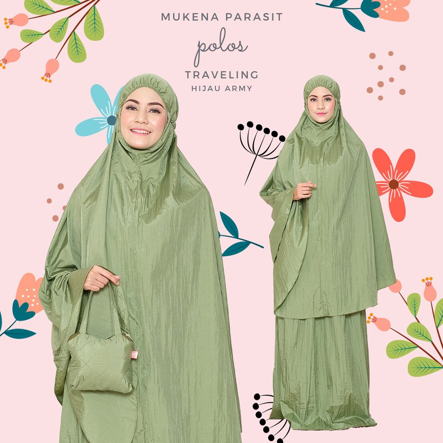 Mukena Dewasa mukena Traveling bahan adem BIG SALE Katun Bali bisa COD mukena katun S8S3 mukena rayo