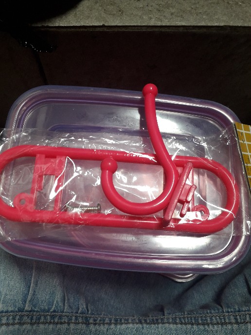 Batamgrosir.id | Gantungan Baju Kamar Mandi 2 Kait - Hook Gantungan Baju 2in1 - Hanger Hawaii 1001