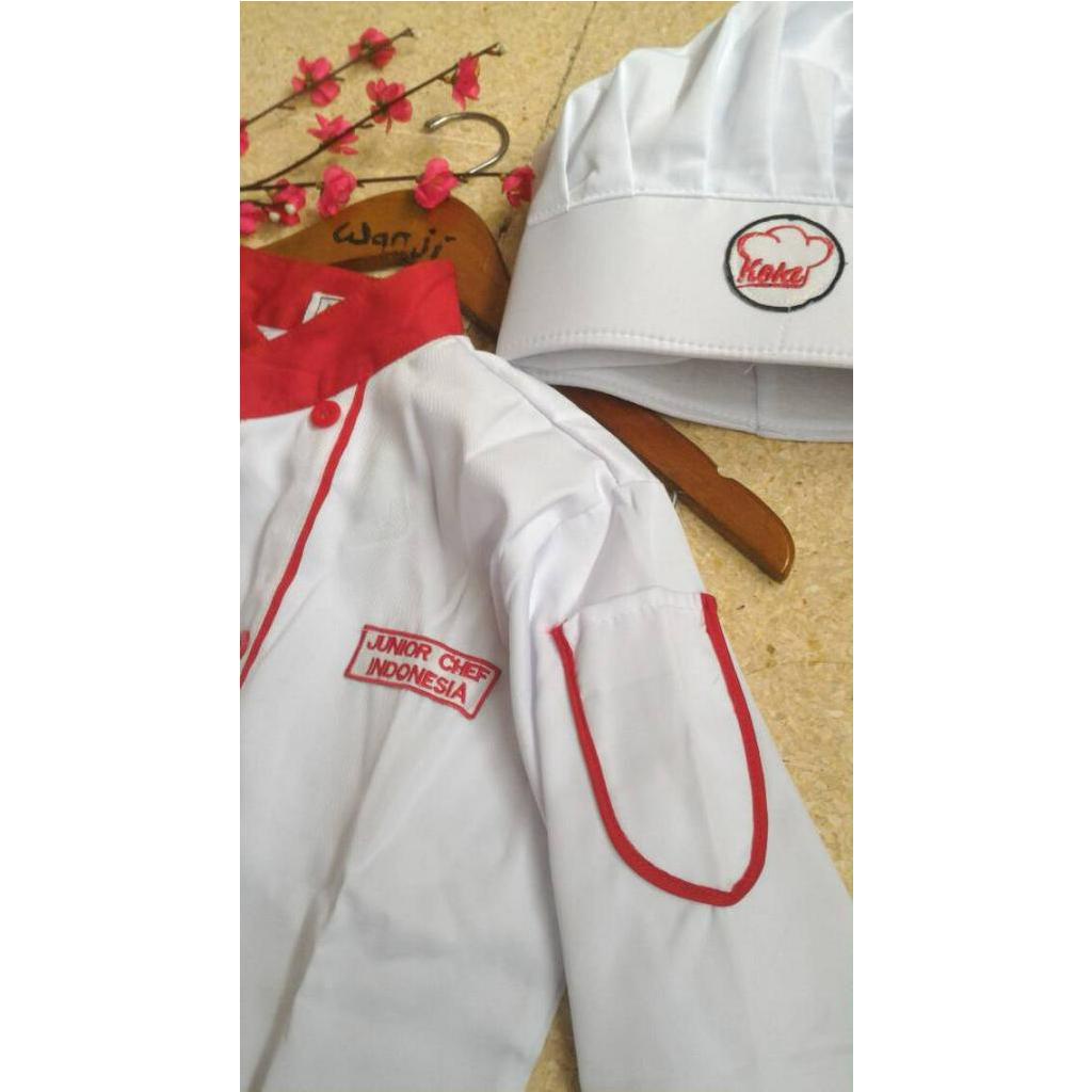 Baju Koki Masterchef Junior Anak 3-12 tahun