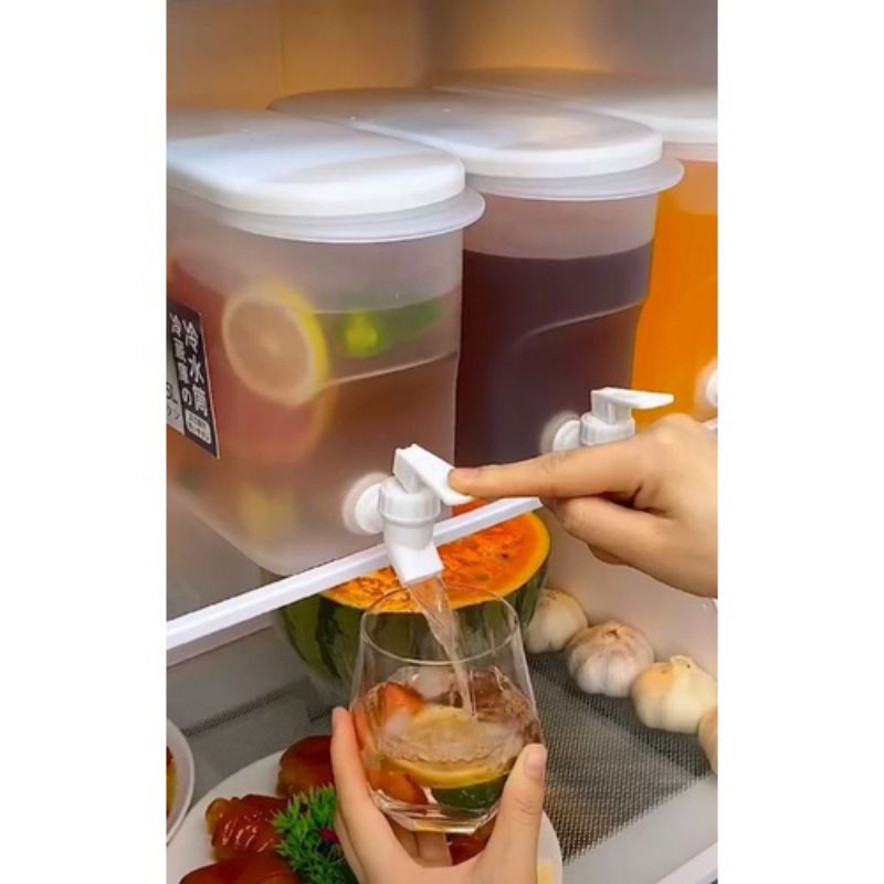 DISPENSER JUS PORTABLE MINUMAN KULKAS 3,5L